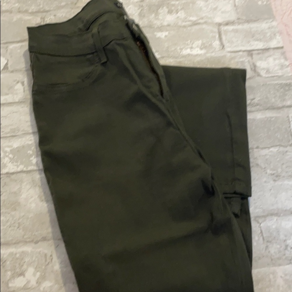 Fashion nova army green jeans